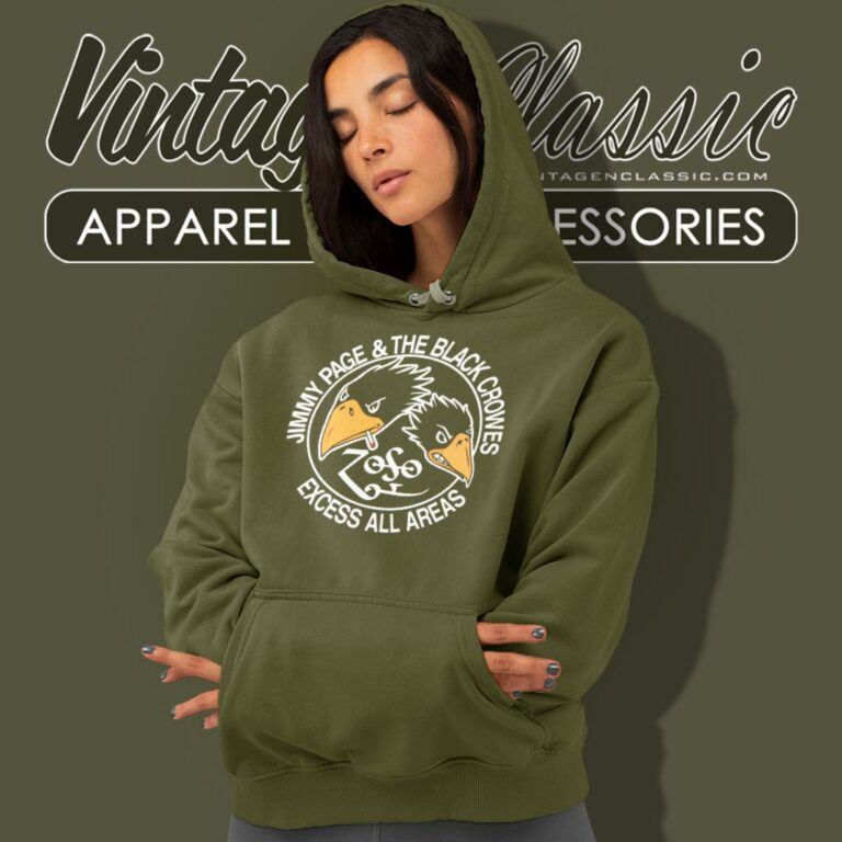 Jimmy Page Shirt Black Crowes Excess Areas Hoodie Jimmy Page Shirt Black Crowes Excess Areas Hoodie
