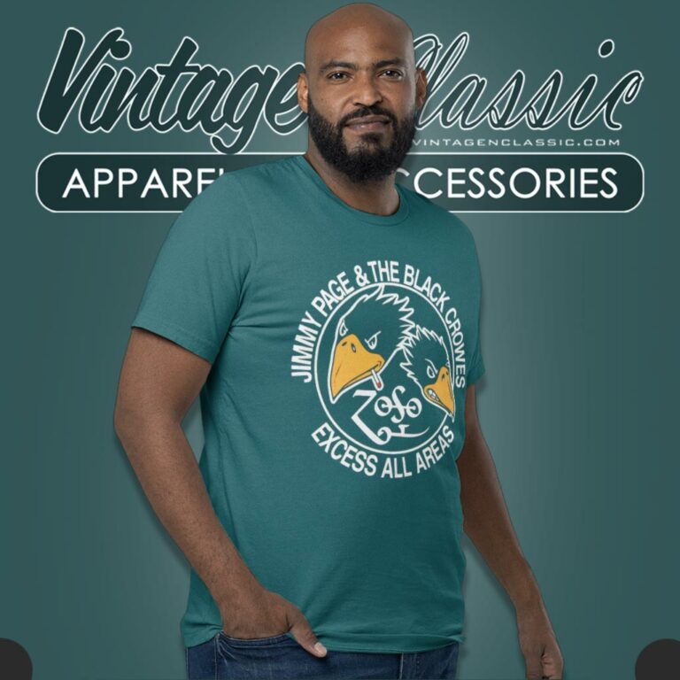 Jimmy Page Shirt Black Crowes Excess Areas T Shirt Jimmy Page Shirt Black Crowes Excess Areas T Shirt