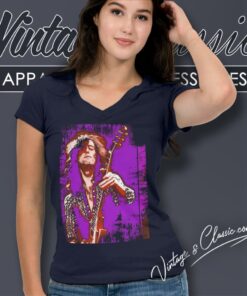 Jimmy Page Shirt Live In Tour 1995 V Neck TShirt