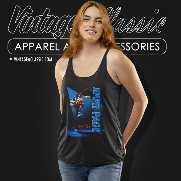 Jimmy Page Shirt Rock Express Guitar Greats Tank Top Racerback Jimmy Page Shirt Rock Express Guitar Greats Tank Top Racerback