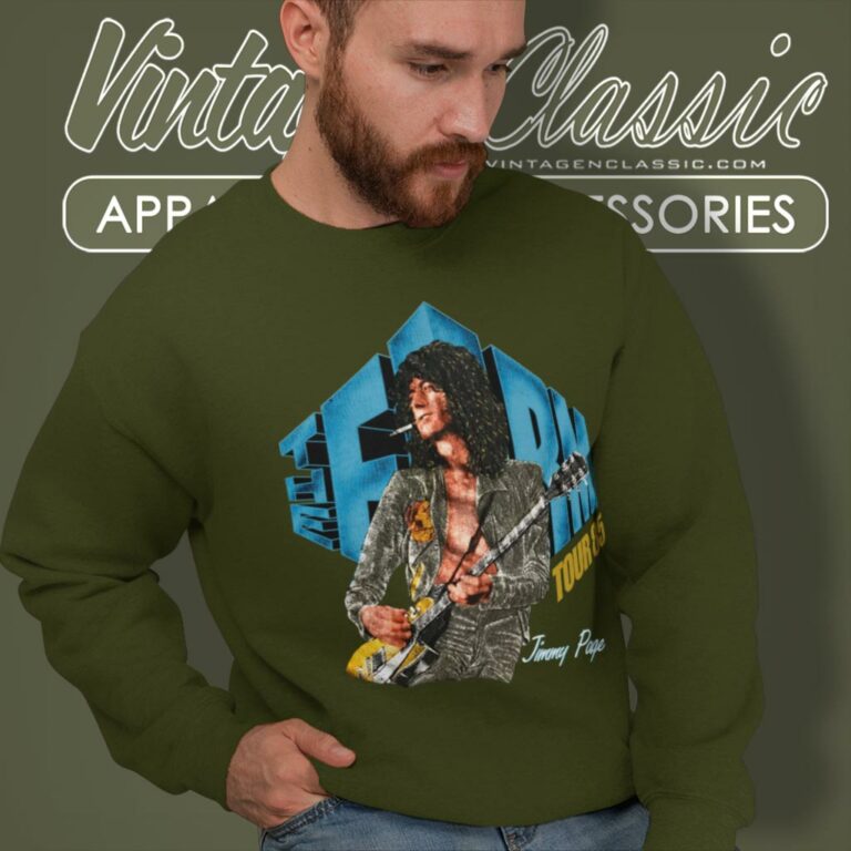 Jimmy Page The Firm Concert Sweatshirt Jimmy Page The Firm Concert Sweatshirt