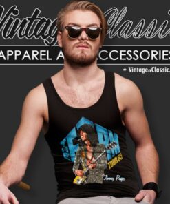 Jimmy Page The Firm Concert Tank Top Racerback