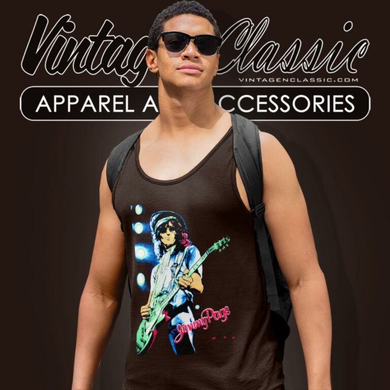 Jimmy Page The Firm Rock Tank Top Racerback Jimmy Page The Firm Rock Tank Top Racerback