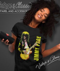Jimmy Page The Guitarist Women T Shirt