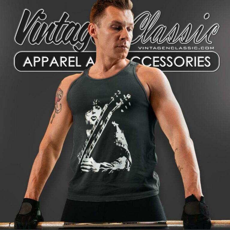 Jimmy Page Vintage Tank Top Racerback Jimmy Page Vintage Tank Top Racerback