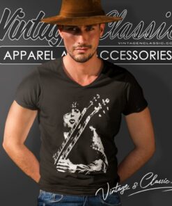 Jimmy Page Vintage V Neck TShirt
