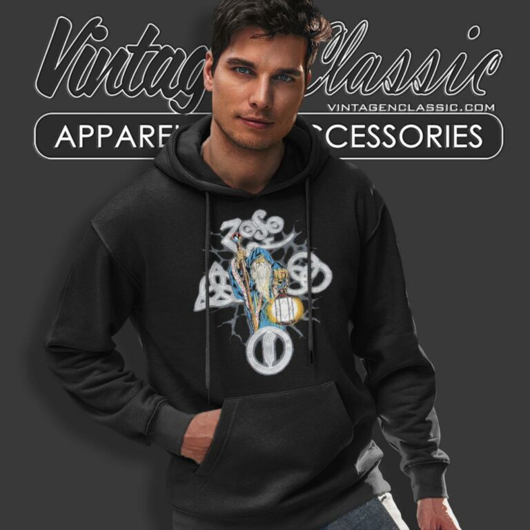 Jimmy Page Zoso Wizard Hoodie Jimmy Page Zoso Wizard Hoodie