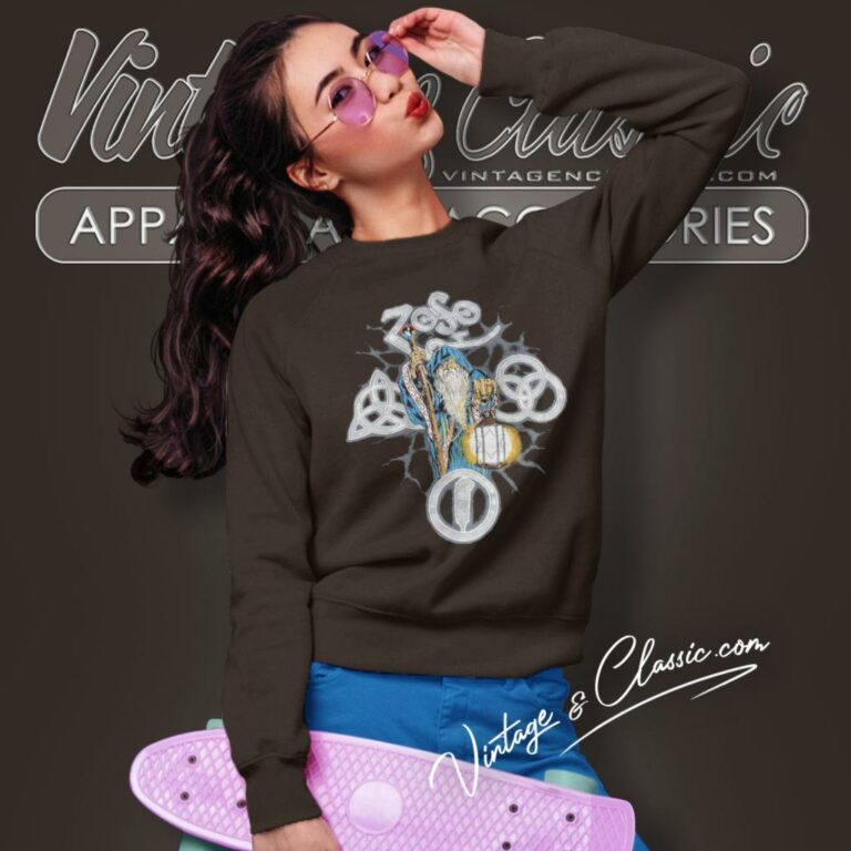 Jimmy Page Zoso Wizard Sweatshirt Jimmy Page Zoso Wizard Sweatshirt
