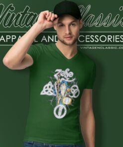 Jimmy Page Zoso Wizard V Neck TShirt