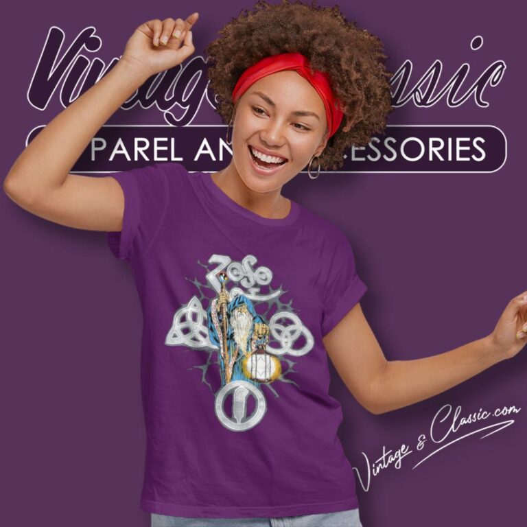 Jimmy Page Zoso Wizard Women T Shirt Jimmy Page Zoso Wizard Women T Shirt
