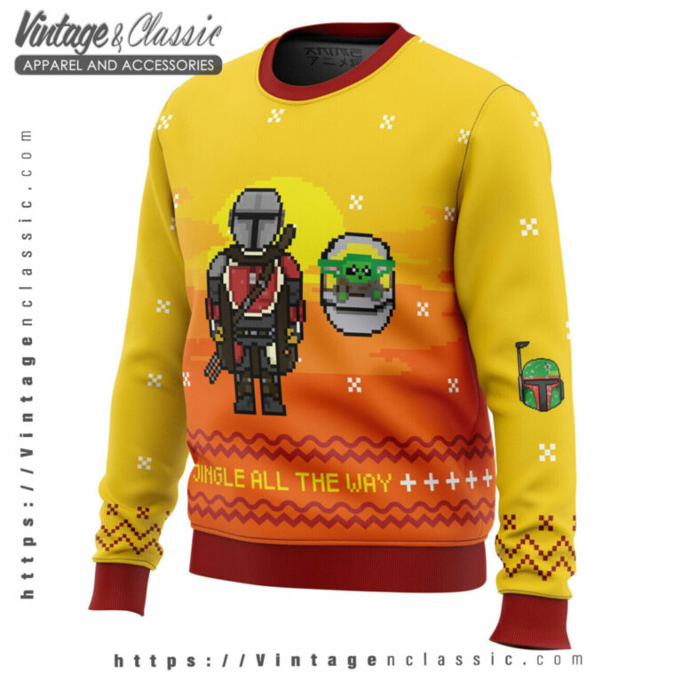 Jingle All The Way Star Wars Ugly Sweater Ugly Sweater Jingle All The Way Star Wars Ugly Sweater Ugly Sweater