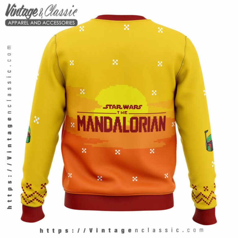 Jingle All The Way Star Wars Ugly Sweater back Ugly Christmas Sweater Jingle All The Way Star Wars Ugly Sweater back Ugly Christmas Sweater