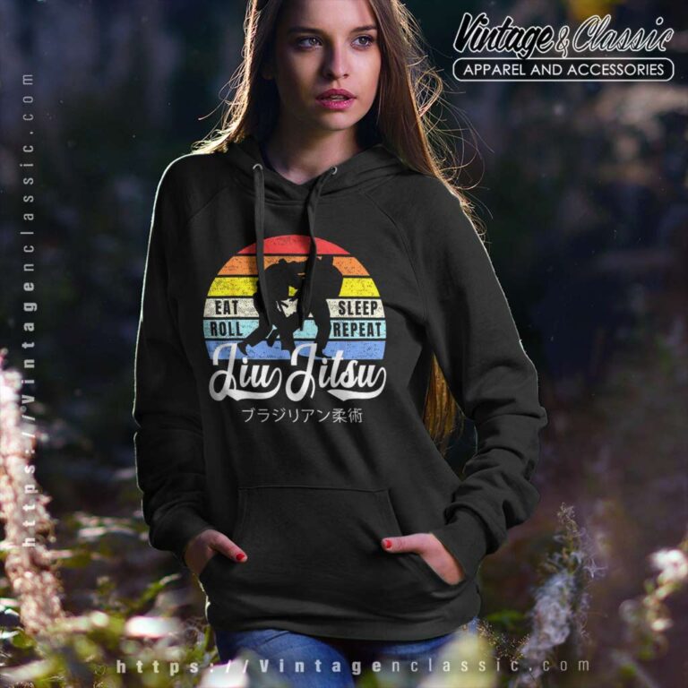 Jiu Jitsu Eat Roll Sleep Repeat Hoodie Jiu Jitsu Eat Roll Sleep Repeat Hoodie
