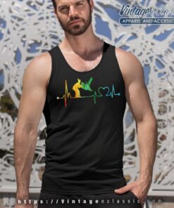 Jiu Jitsu Heartbeat Watercolor Tank Top Racerback
