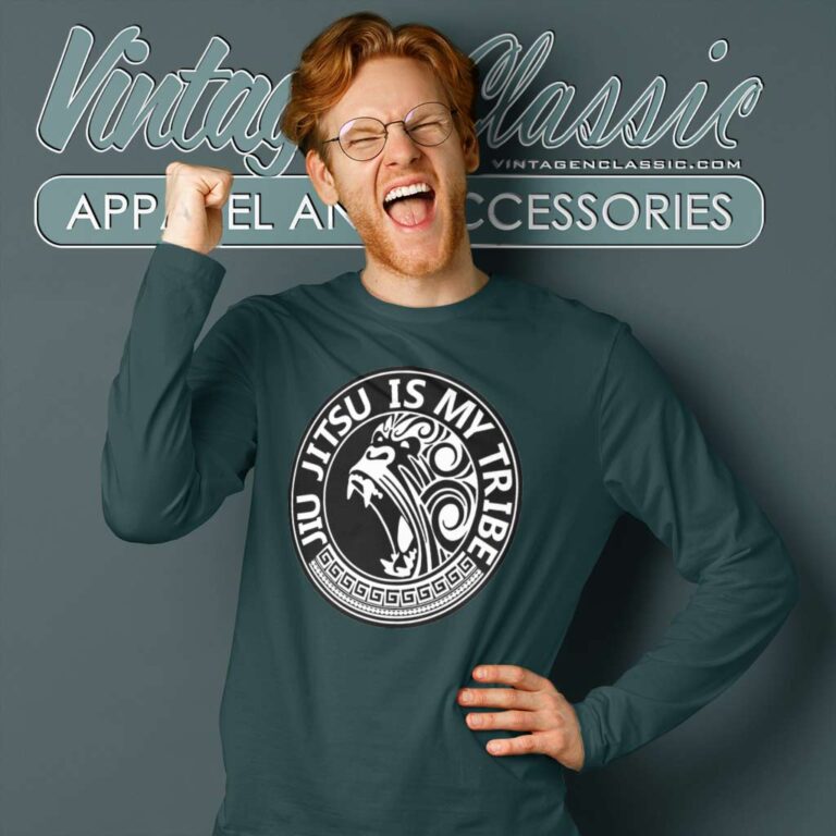 Jiu Jitsu Is My Tribe Long Sleeve Tee Jiu Jitsu Is My Tribe Long Sleeve Tee