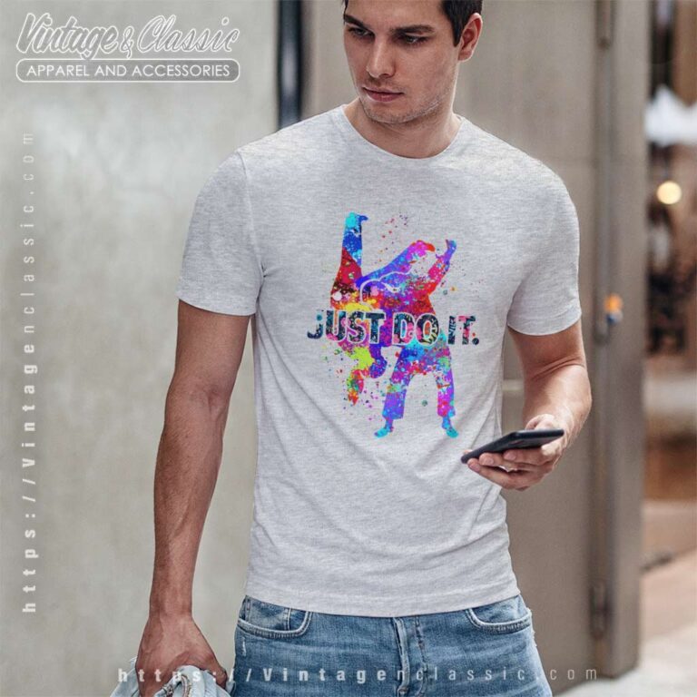 Jiu Jitsu Just Do It Art Pray Watercolor Art T Shirt Jiu Jitsu Just Do It Art Pray Watercolor Art T Shirt