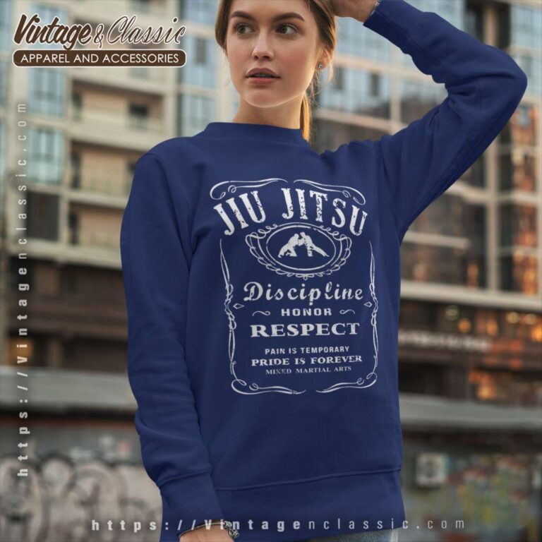 Jiu Jitsu Whiskey Label Sweatshirt Jiu Jitsu Whiskey Label Sweatshirt