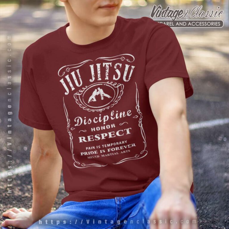 Jiu Jitsu Whiskey Label T Shirt Jiu Jitsu Whiskey Label T Shirt
