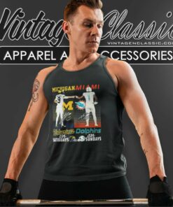 Jj Mccarthy Michigan Tua Tagovailoa Dolphins Tank Top Racerback