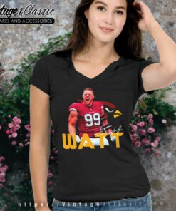 Jj Watt Arizona Cardinals Signature Shirt 5 Jj Watt Arizona Cardinals Signature V Neck TShirt
