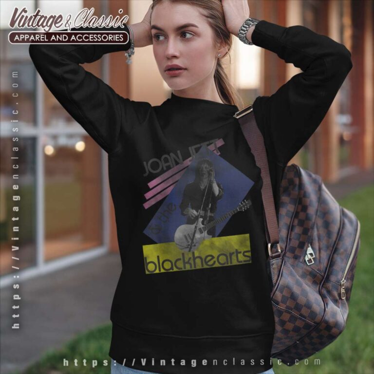 Joan Jett Colorblock Photo Raglan Raglan Baseball Sweatshirt Joan Jett Colorblock Photo Raglan Raglan Baseball Sweatshirt