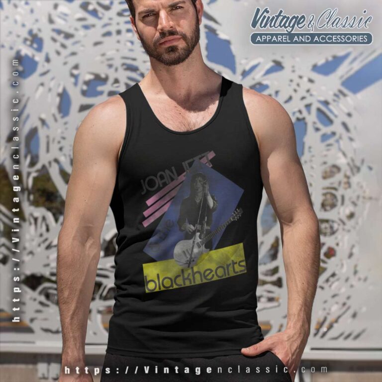 Joan Jett Colorblock Photo Raglan Raglan Baseball Tank Top Racerback Joan Jett Colorblock Photo Raglan Raglan Baseball Tank Top Racerback