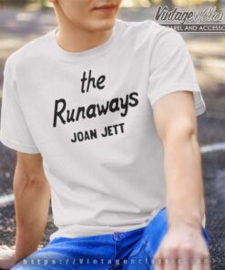 Joan Jett Distressed The Runaways T Shirt