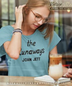 Joan Jett Distressed The Runaways Women TShirt