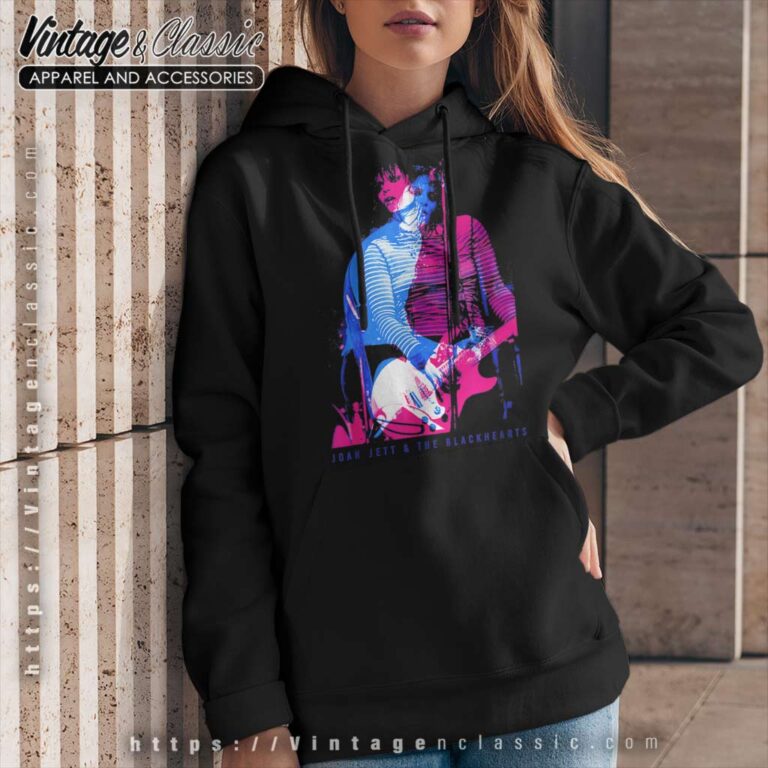 Joan Jett Double Exposure Hoodie Joan Jett Double Exposure Hoodie