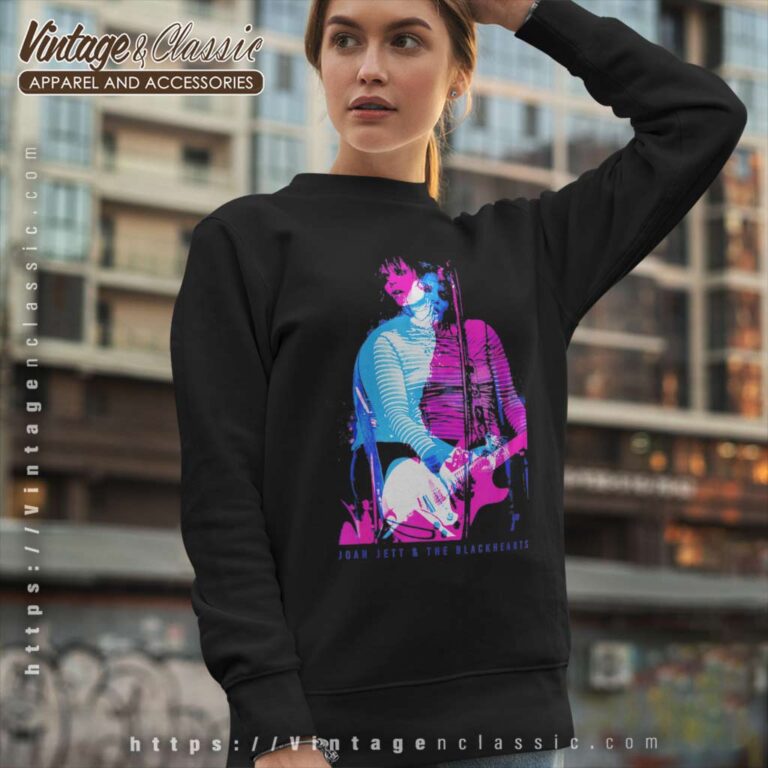 Joan Jett Double Exposure Sweatshirt Joan Jett Double Exposure Sweatshirt