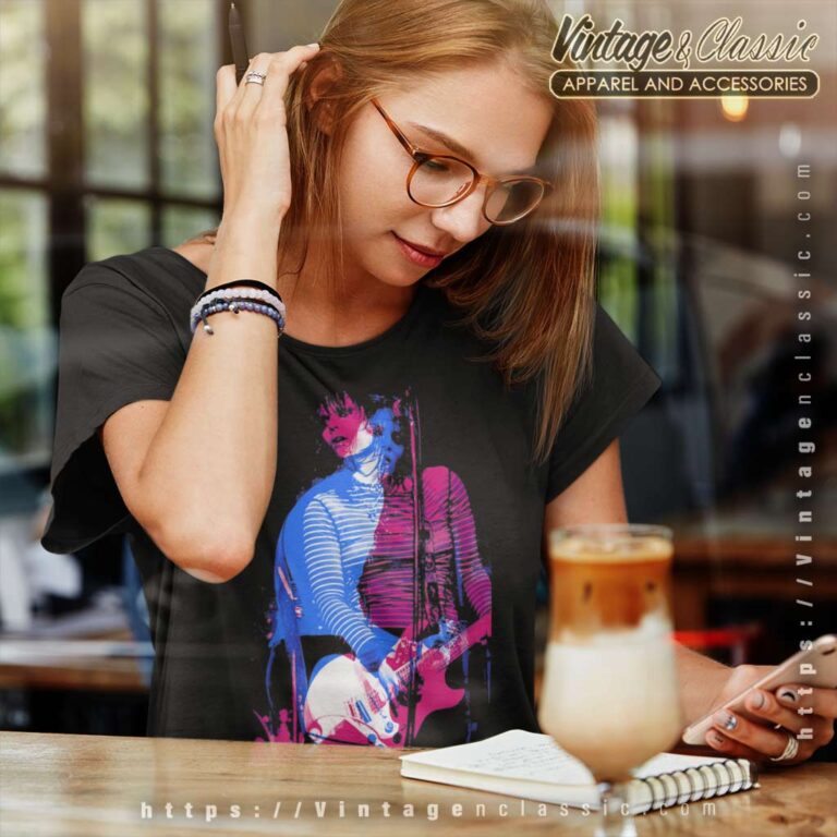 Joan Jett Double Exposure Women TShirt Joan Jett Double Exposure Women TShirt