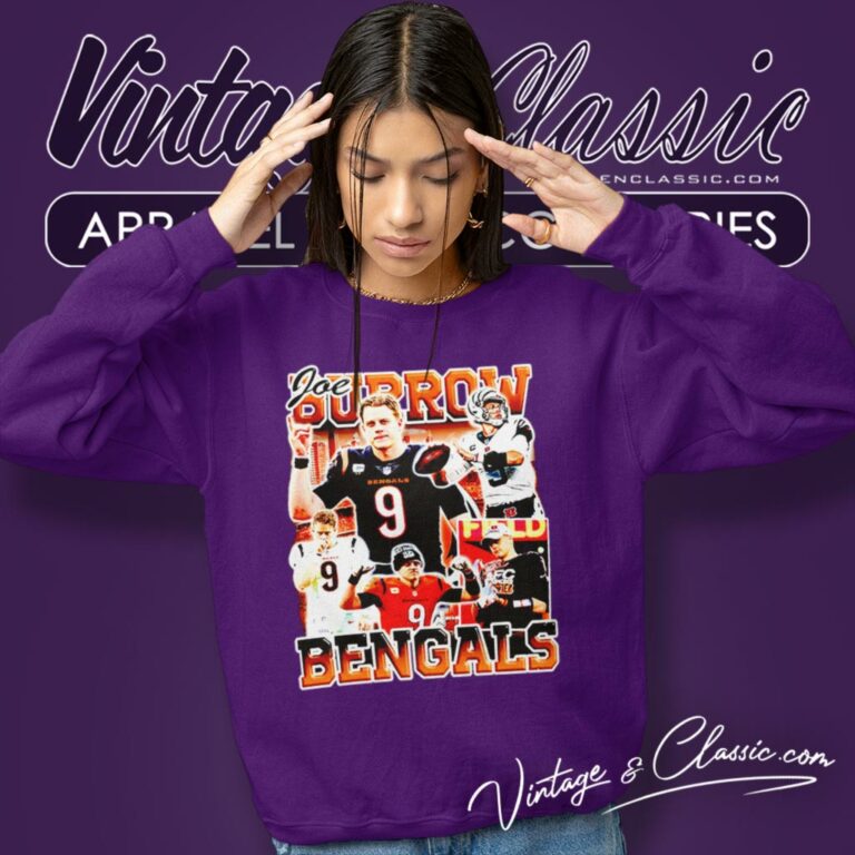 Joe Burrow Bengal Cincinnati Football Sweatshirt Joe Burrow Bengal Cincinnati Football Sweatshirt