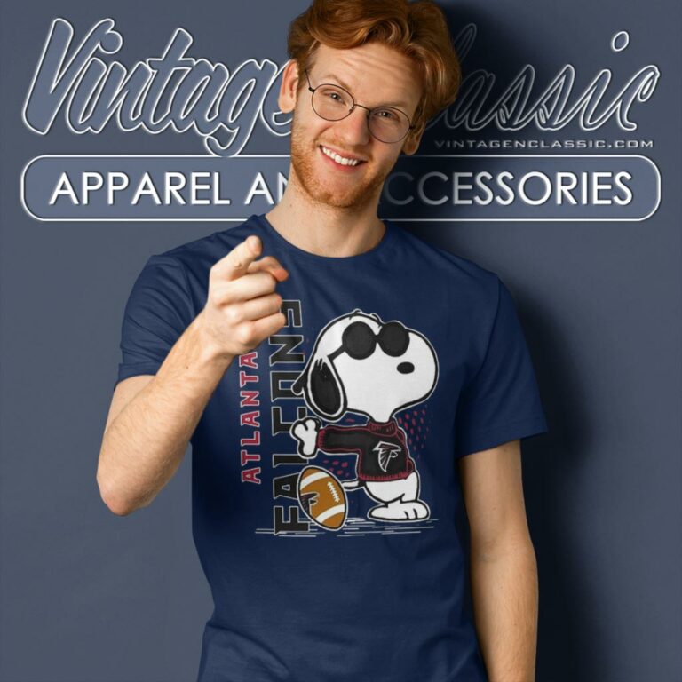 Joe Cool Snoopy Atlanta Falcons Nfl T Shirt Joe Cool Snoopy Atlanta Falcons Nfl T Shirt