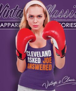 Joe Flacco Cleveland Asked Joe Answered Tank Top Racerback