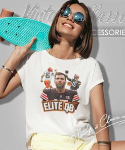 Joe Flacco Shirt Oe Flacco Is An Elite Qb Browns Football Women TShirt