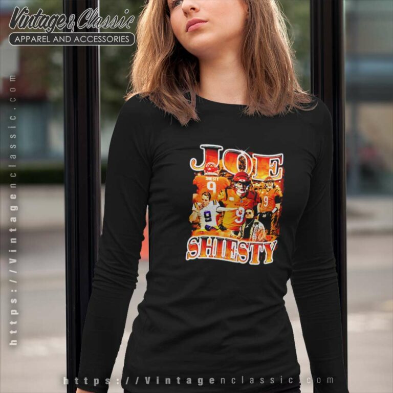 Joe Shiesty Cincinnati Bengals Long Sleeve Tee Joe Shiesty Cincinnati Bengals Long Sleeve Tee
