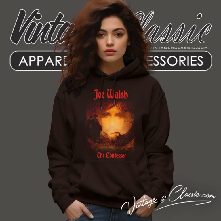 Joe Walsh The Confessor The Eagles Hoodie Joe Walsh The Confessor The Eagles Hoodie