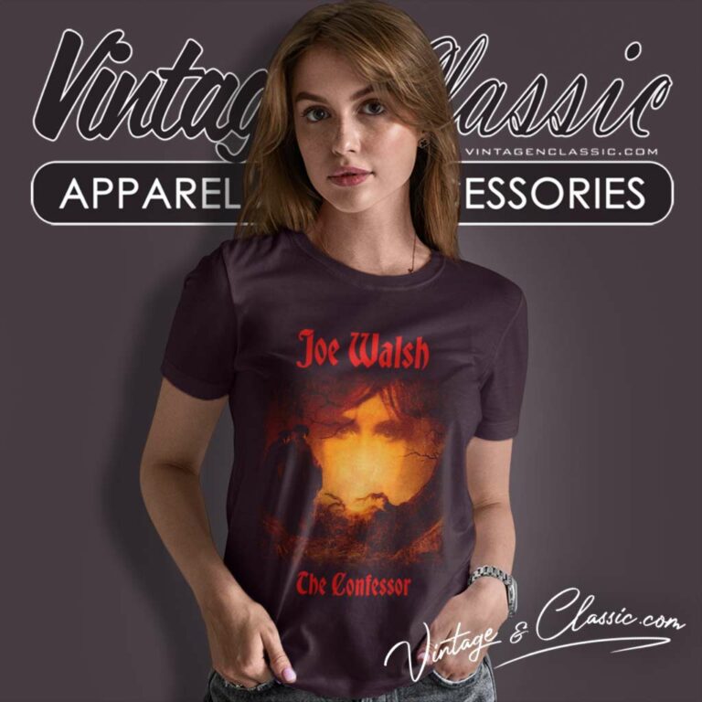 Joe Walsh The Confessor The Eagles Women TShirt Joe Walsh The Confessor The Eagles Women TShirt