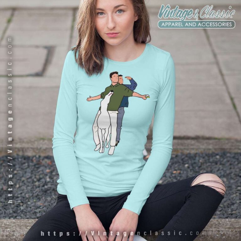Joey Chandler Dog Moving Day Long Sleeve Tee Joey Chandler Dog Moving Day Long Sleeve Tee