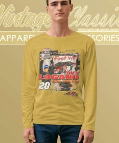 Joey Logano Nascar Racing Vintage Shirt 4 Joey Logano Nascar Racing Vintage Long Sleeve Tee