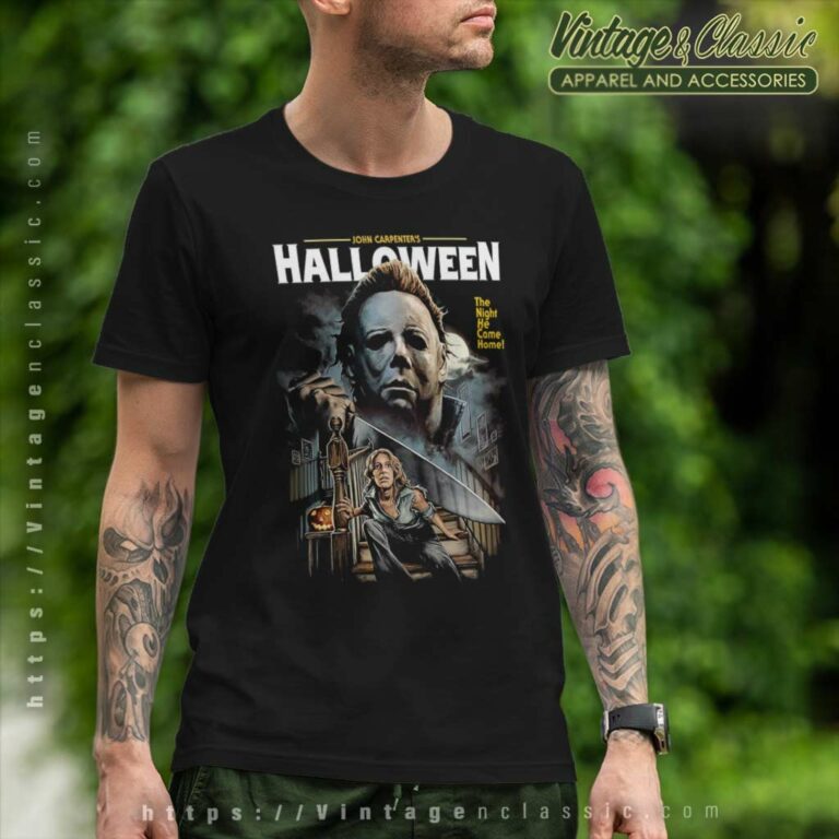 John Carpenter Michael Myers Halloween T Shirt John Carpenter Michael Myers Halloween T Shirt