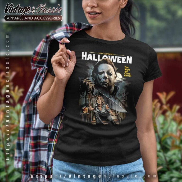 John Carpenter Michael Myers Halloween Women TShirt John Carpenter Michael Myers Halloween Women TShirt