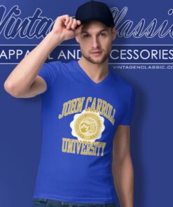 John Carroll University V Neck TShirt