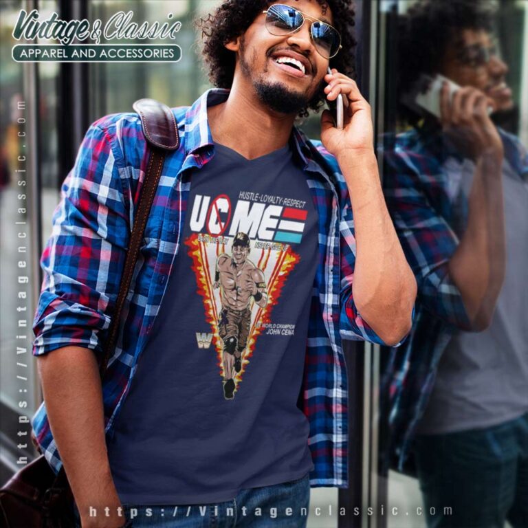 John Cena Gi Joe V Neck TShirt John Cena Gi Joe V Neck TShirt