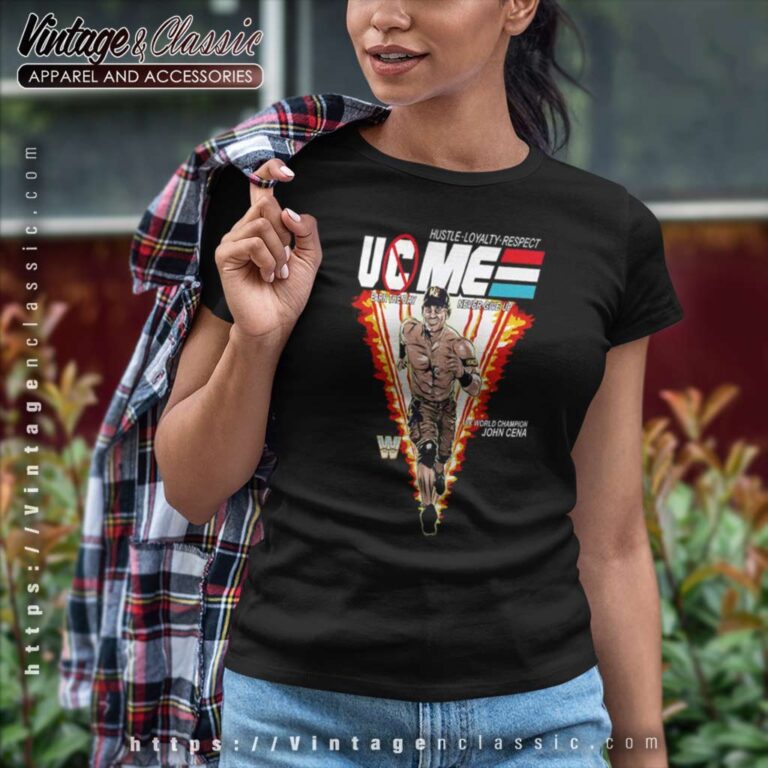John Cena Gi Joe Women TShirt John Cena Gi Joe Women TShirt