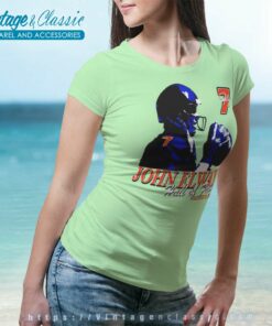 John Elway Denver Broncos Hall Of Fame Women TShirt