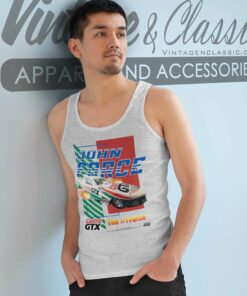 John Force Castrol Gtx Nascar Vintage Tank Top Racerback