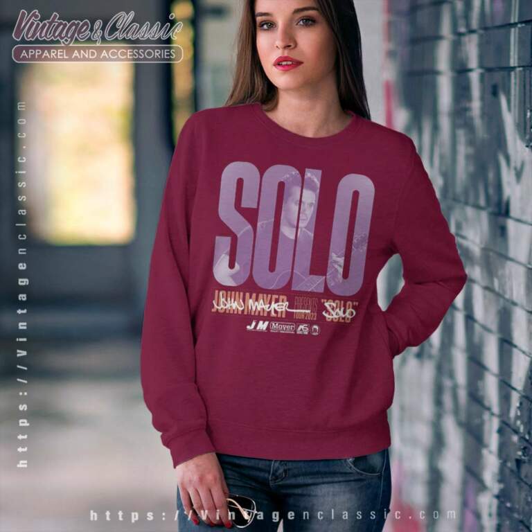 John Mayer Solo Tour Signature Sweatshirt John Mayer Solo Tour Signature Sweatshirt