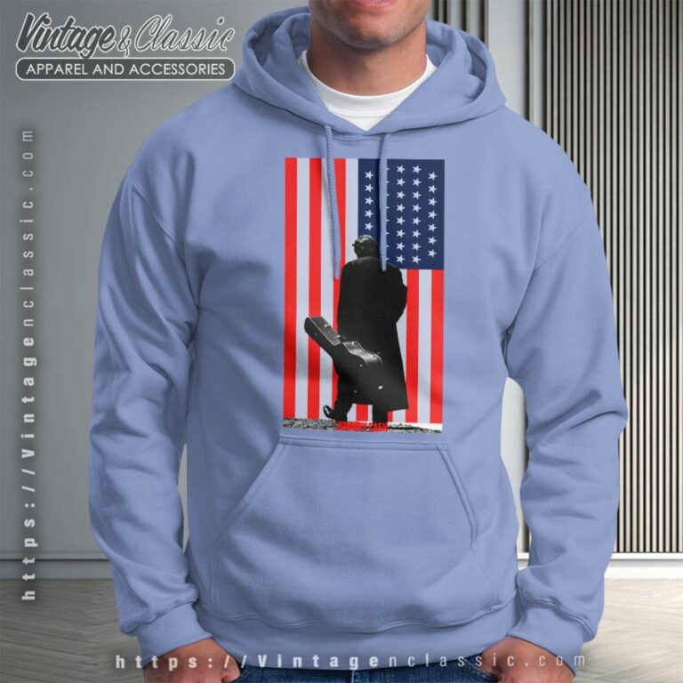 Johnny Cash American Flag Hoodie Johnny Cash American Flag Hoodie