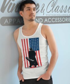 Johnny Cash American Flag Shirt 5 Johnny Cash American Flag Tank Top Racerback